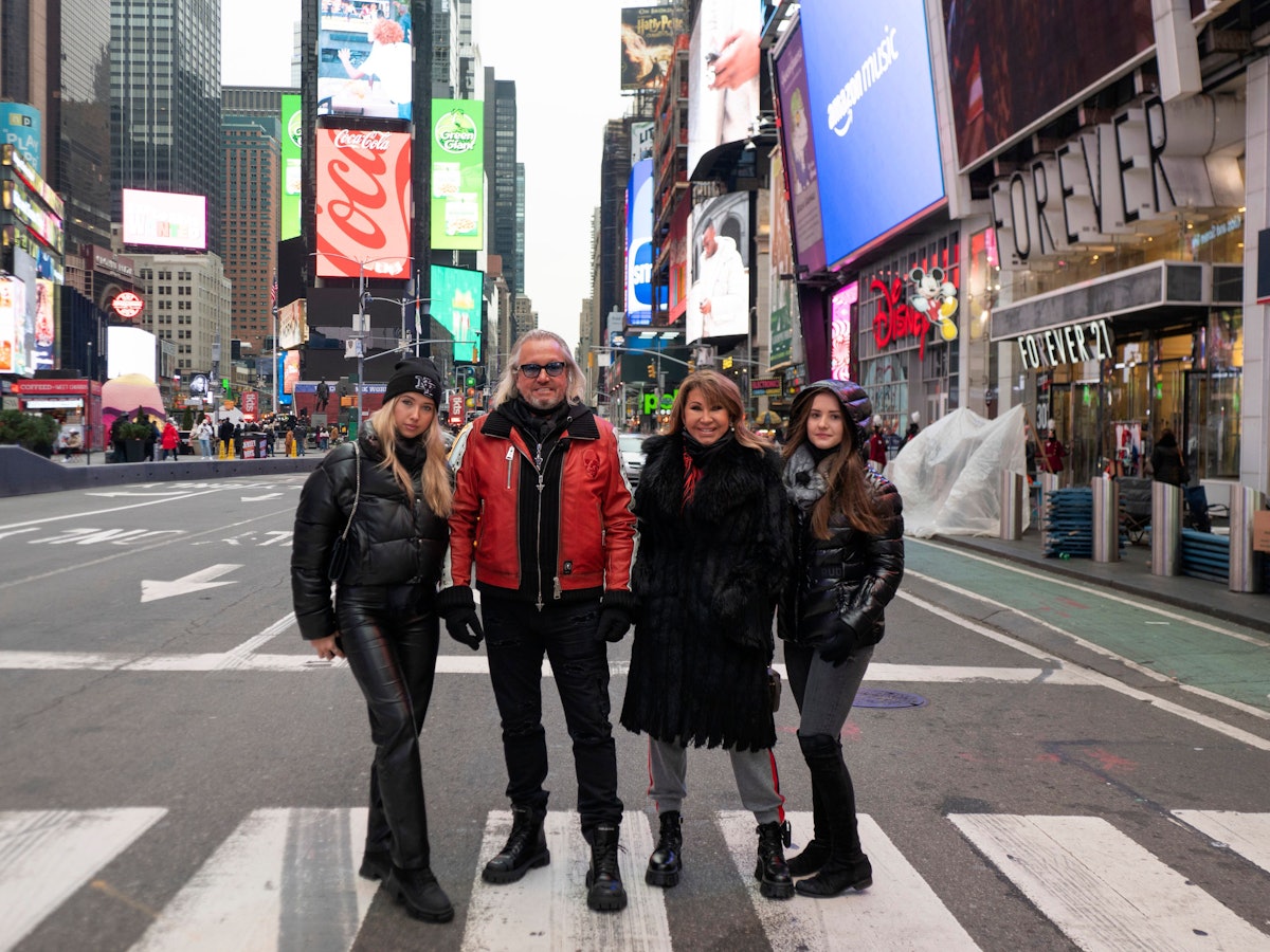 Familie Geiss in New York City