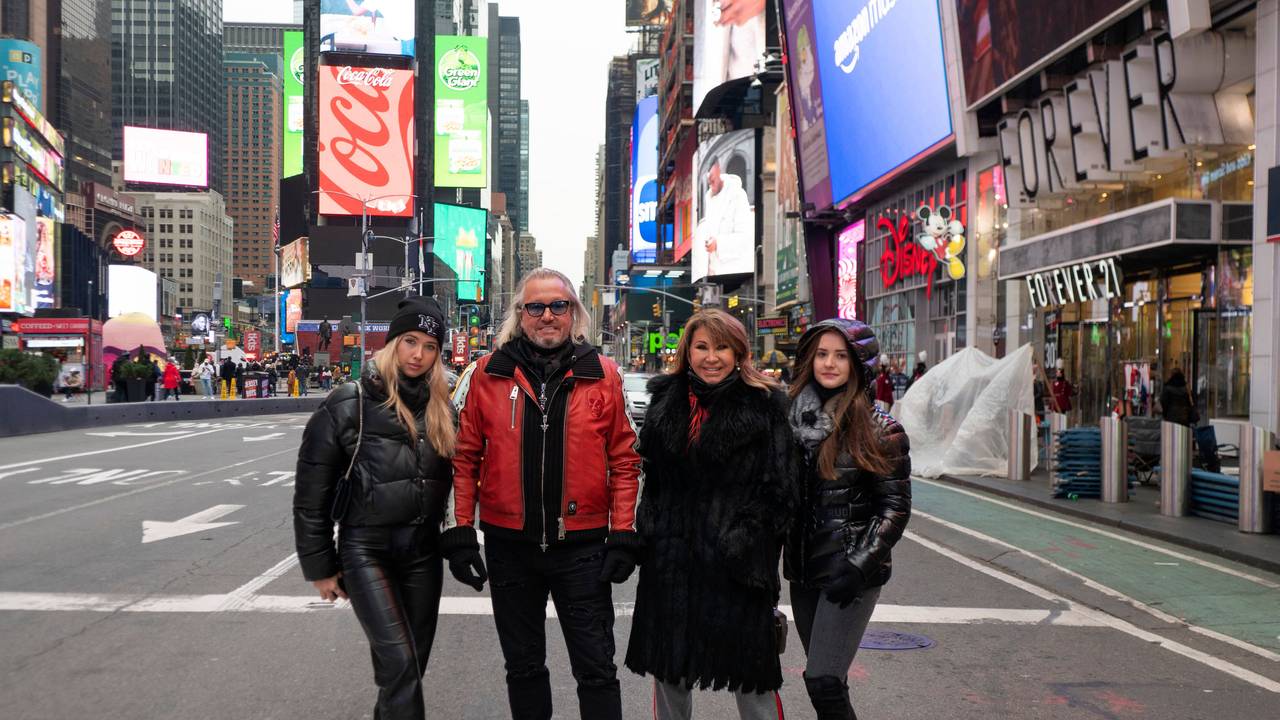 Familie Geiss in New York City
