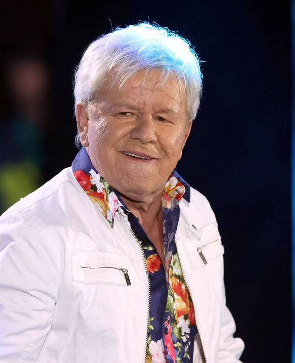 Sänger G.G. Anderson spielt während der Generalprobe zum Musik Open Air „Wenn die Musi spielt“ in Bad Kleinkirchheim.