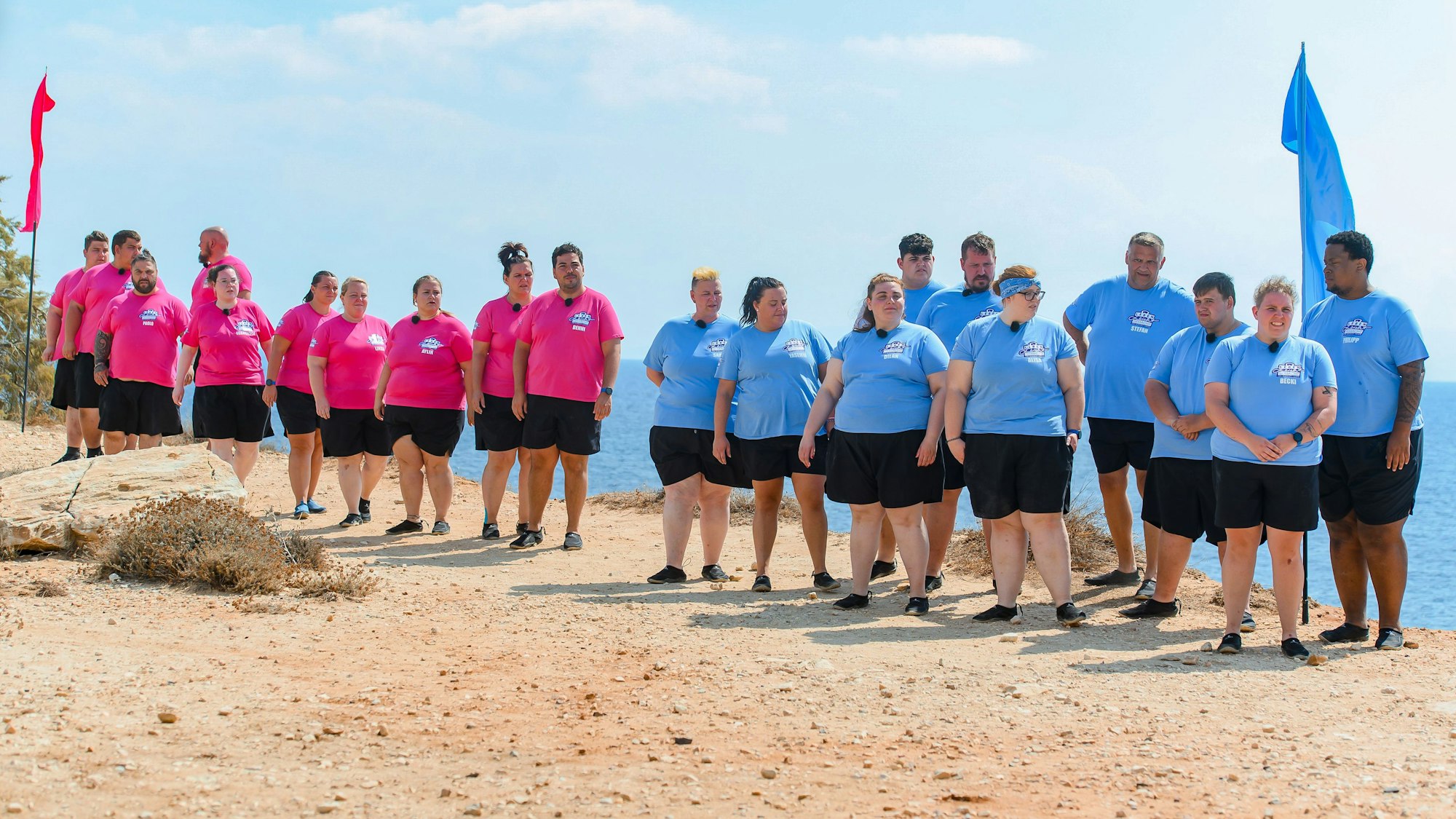 Die beiden Teams der neuen Staffel „Leben leicht gemacht - The Biggest Loser“ auf Sat.1.