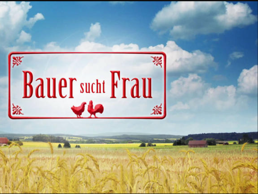 Das Logo der RTL-Show „Bauer sucht Frau“.