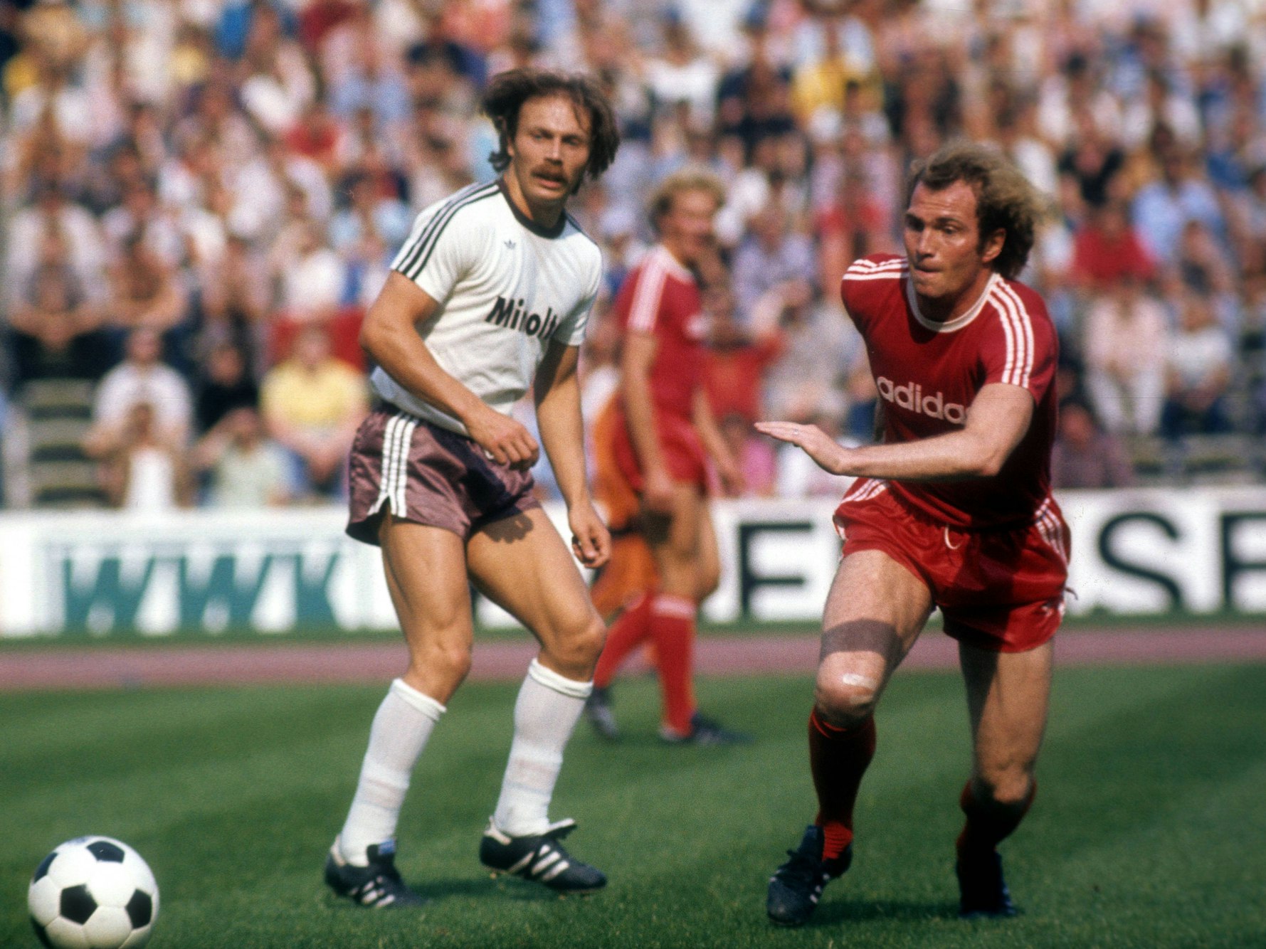 Niels Tune-Hansen im Duell mit Uli Hoeneß