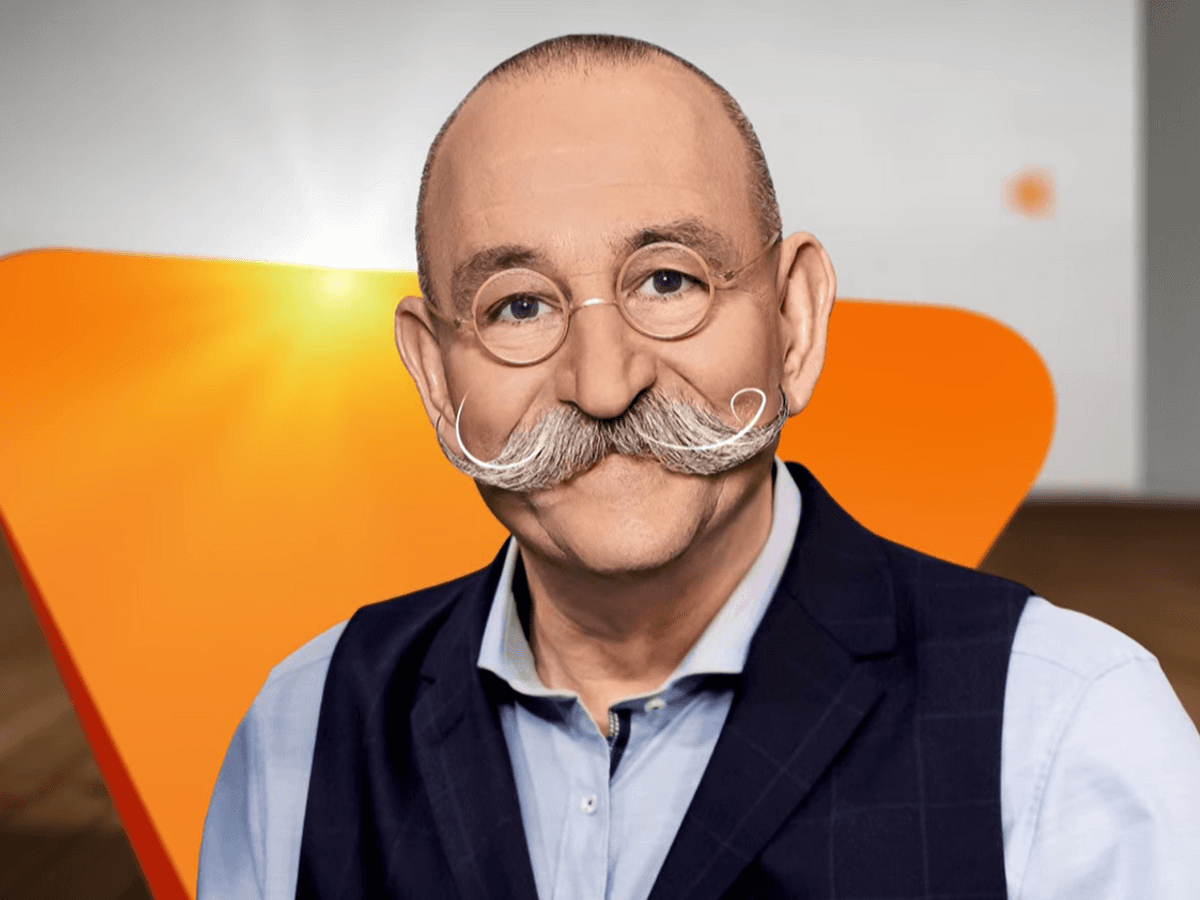 Das Bild zeigt das Logo der ZDF-Sendung „Bares für Rares“ mit dem Konterfeit des Moderators Horst Lichter. Der Screenshot wurde am 4. Januar aufgenommen.