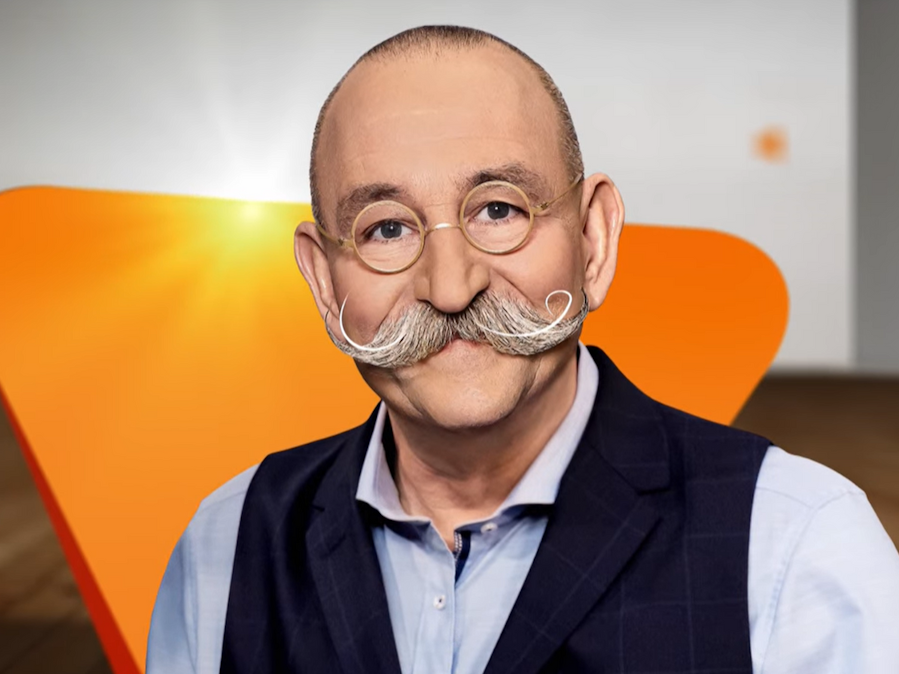 Das Bild zeigt das Logo der ZDF-Sendung „Bares für Rares“ mit dem Konterfeit des Moderators Horst Lichter. Der Screenshot wurde am 4. Januar aufgenommen.