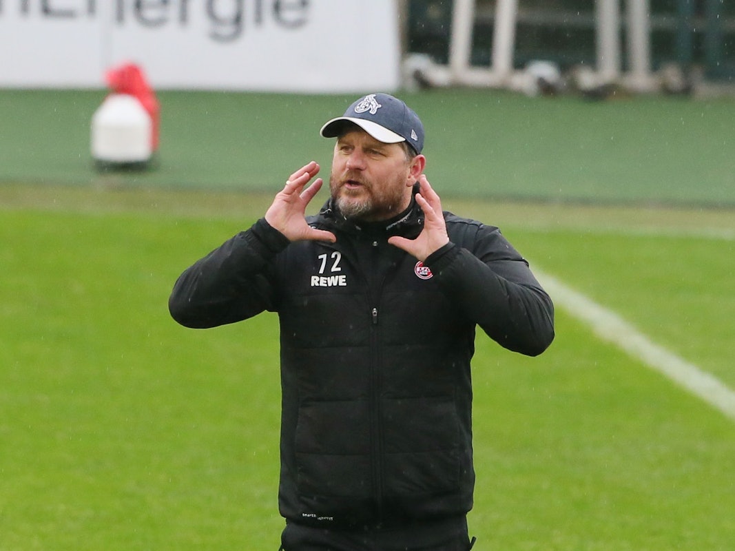 1. FC Köln, Training, Steffen Baumgart (1. FC Köln), 04.01.2022, Bild: Herbert Bucco