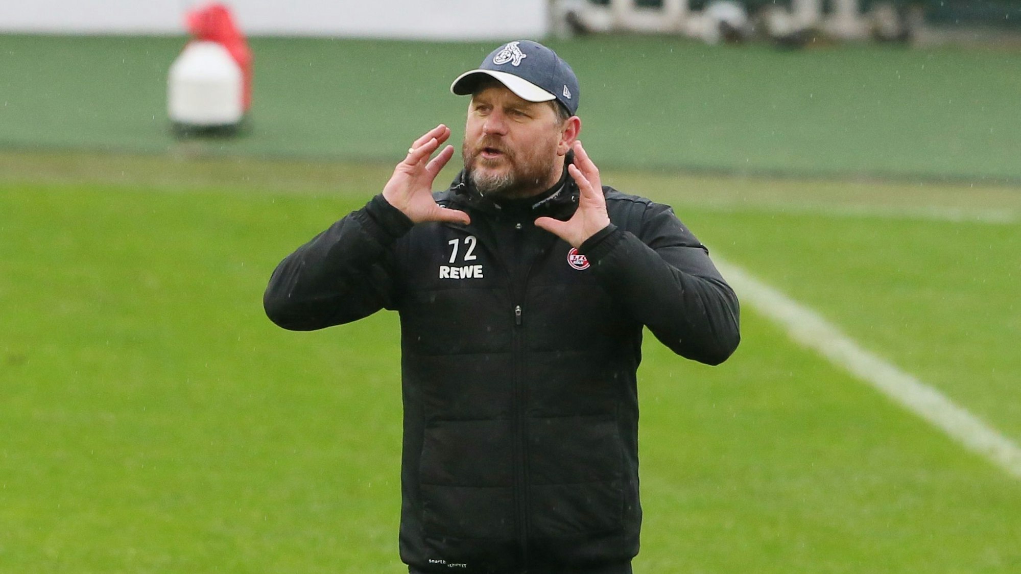 1. FC Köln, Training, Steffen Baumgart (1. FC Köln), 04.01.2022, Bild: Herbert Bucco