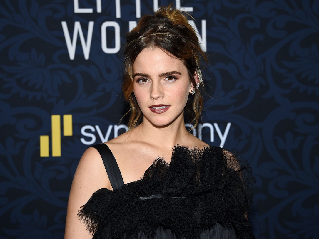 Emma Watson, Schauspielerin aus Großbritannien, kommt zur Premiere von „Little Women“ im Museum of Modern Art.