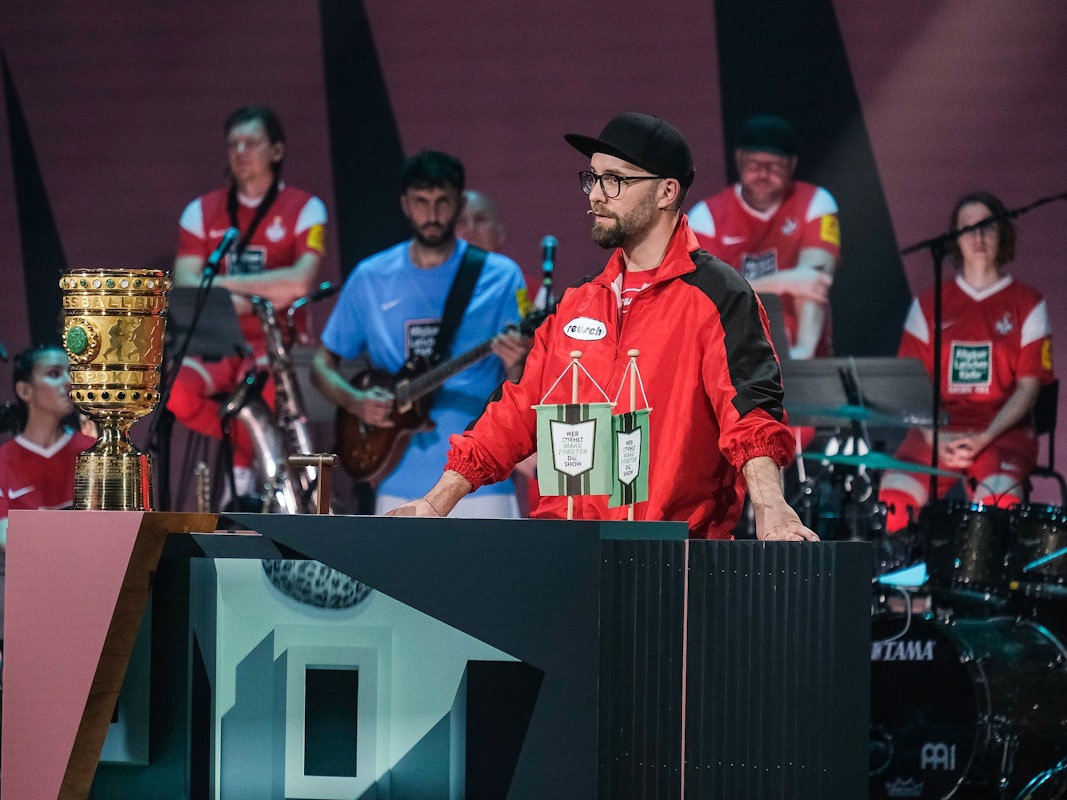 Sänger Mark Forster in der ProSieben-Show „Wer stiehlt mir die Show?“ .