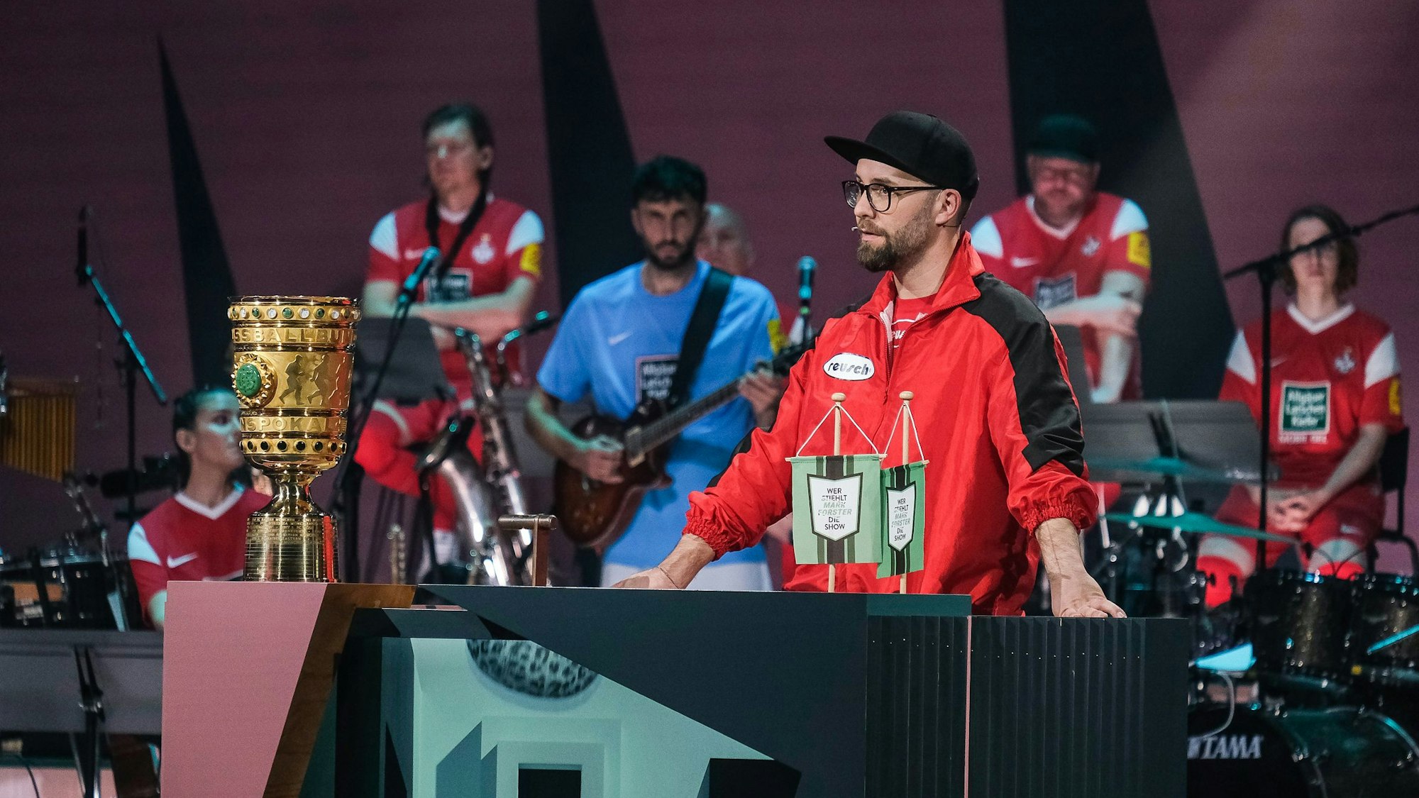 Sänger Mark Forster in der ProSieben-Show „Wer stiehlt mir die Show?“ .