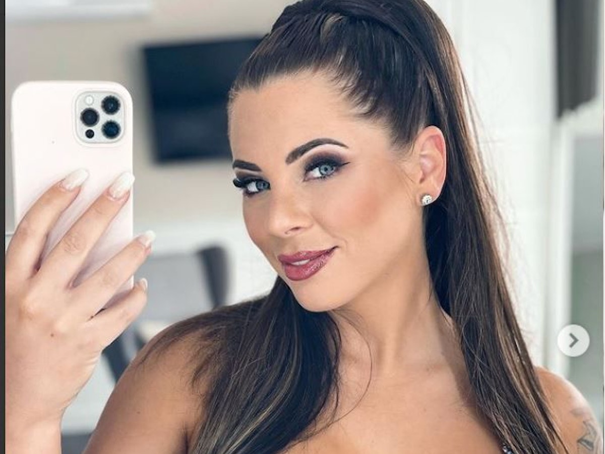 Jenny Frankhauser, hier auf einem Instagram-Seflie vom 28. April 2021
Screenshot zur Berichterstattung erstellt.
Foto: Instagram/jenny_frankhauser