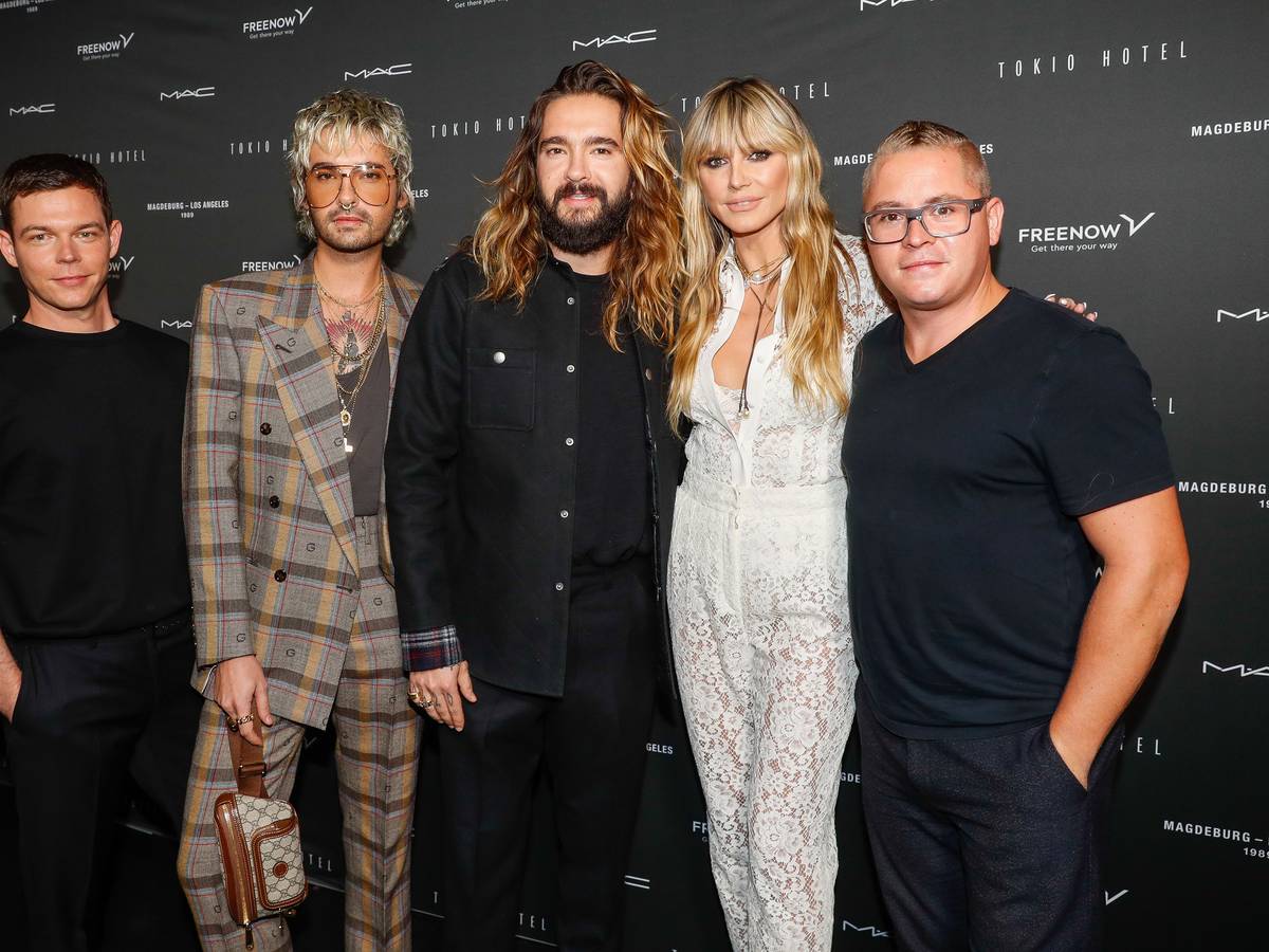 Bill und Tom Kaulitz haben die Feiertage natürlich mit Heidi Klum (hier ein Foto von September 2021) und der Familie verbracht.
