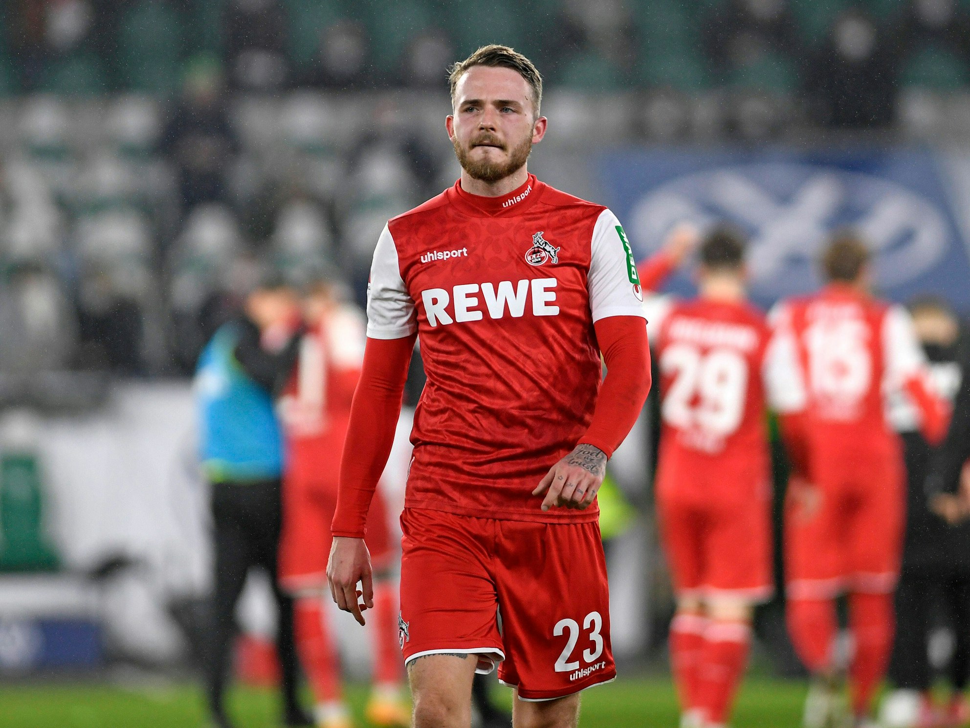 Jannes Horn vom 1. FC Köln im Spiel gegen den VfL Wolfsburg