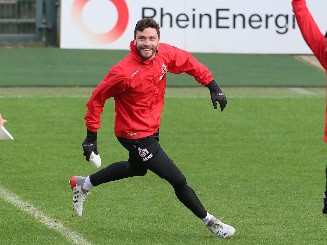 Jonas Hector im Training des 1. FC Köln