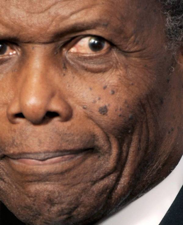 Schauspieler Sidney Poitier bei der Verleihung der 69. Golden Globe Awards in Beverly Hills, Los Angeles, USA am 15.01.2012.