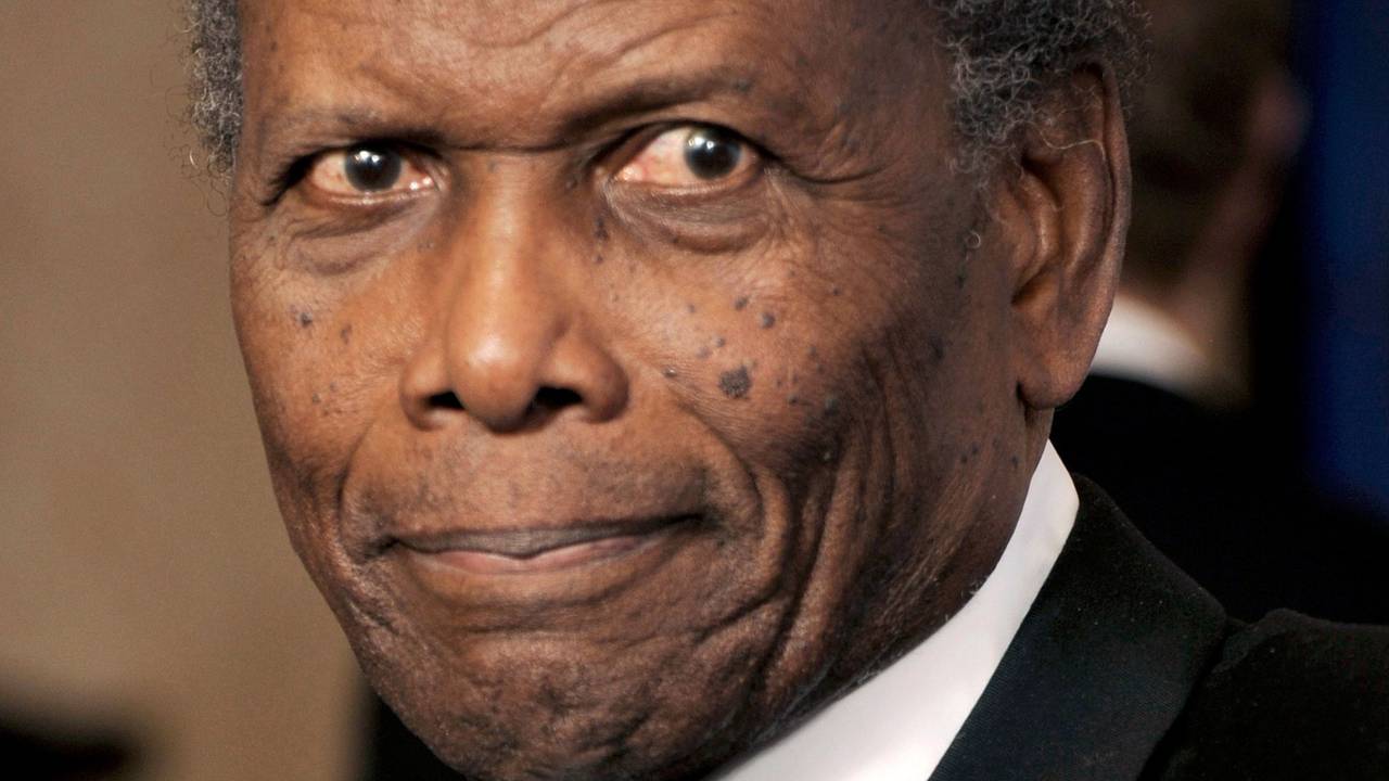 Schauspieler Sidney Poitier bei der Verleihung der 69. Golden Globe Awards in Beverly Hills, Los Angeles, USA am 15.01.2012.