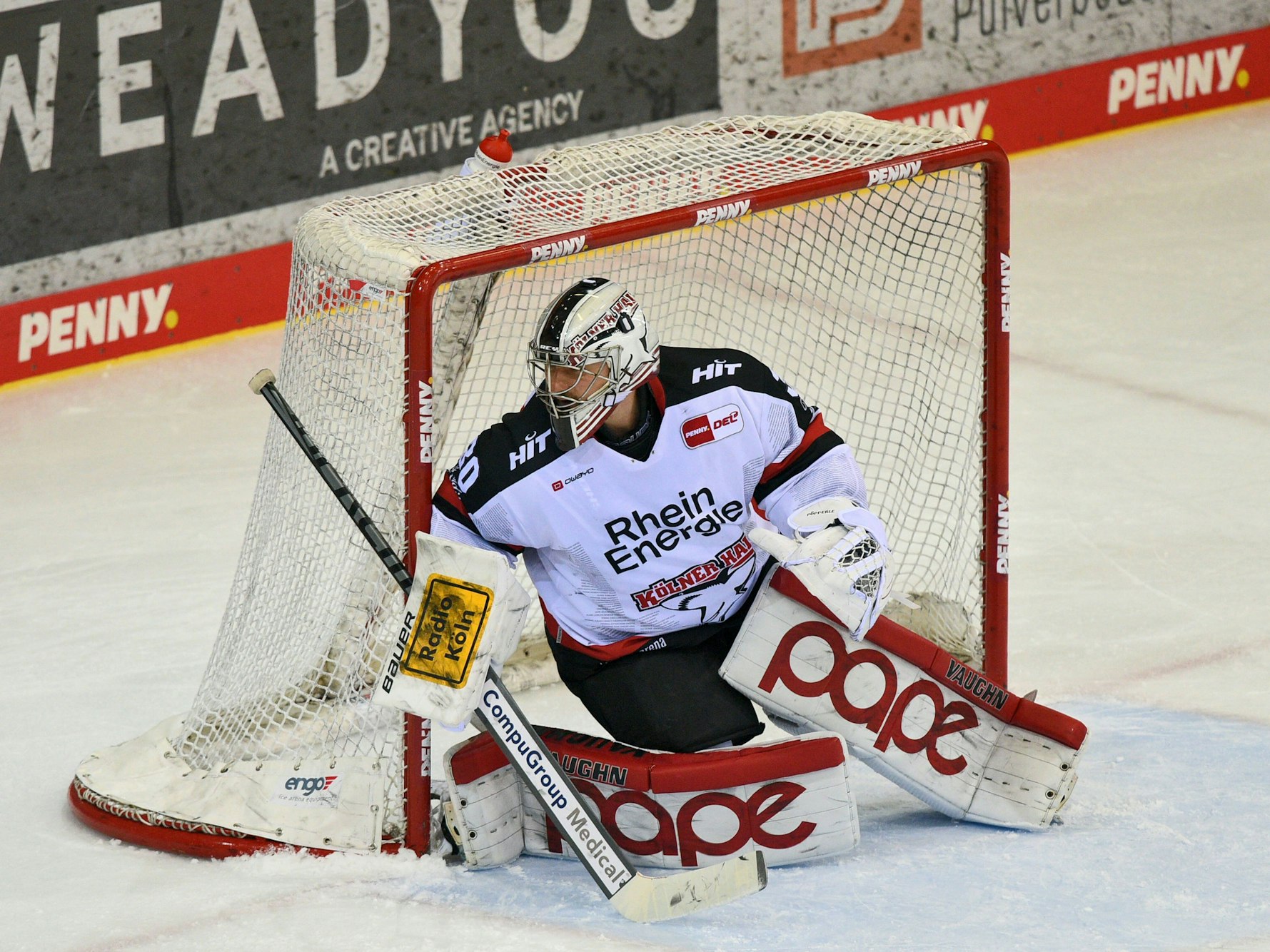 Tomas Pöpperle hütet das KEC-Tor.