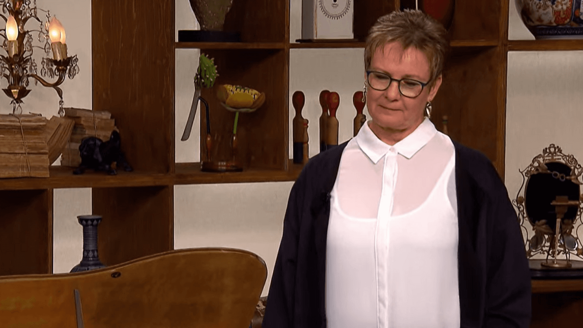 „Bares für Rares“-Kandidatin Regina Kaleita in der Sendung am 7. Januar 2022.