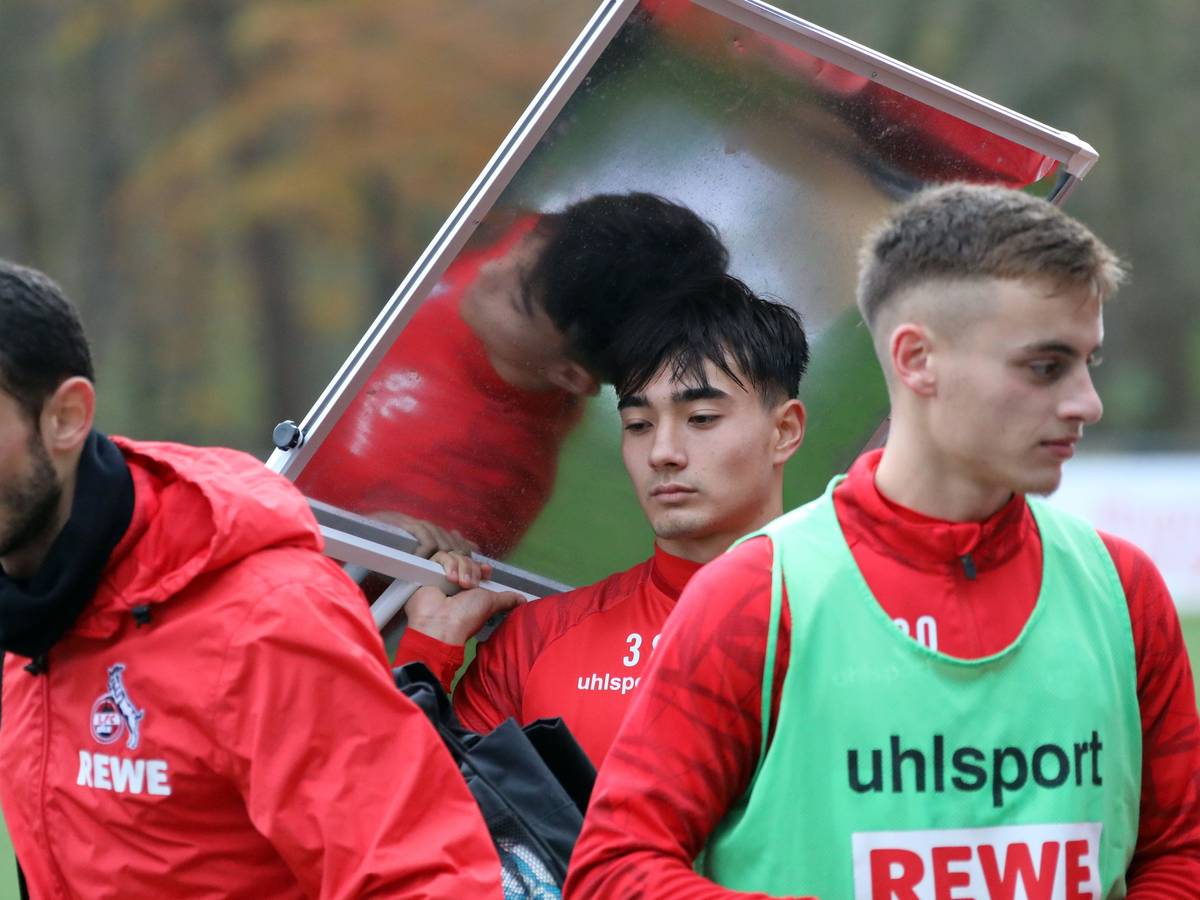 Jens Castrop trainiert mit dem 1. FC Köln.