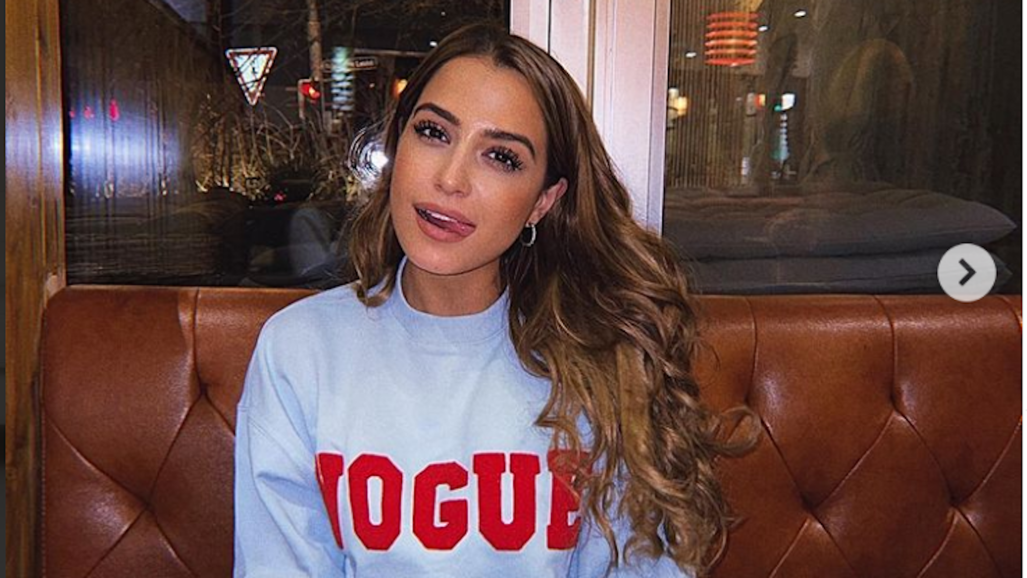 Das Bild zeigt RTL2-Star Jenefer Riili. Das Foto wurde am 9. Dezember 2021 aufgenommen.