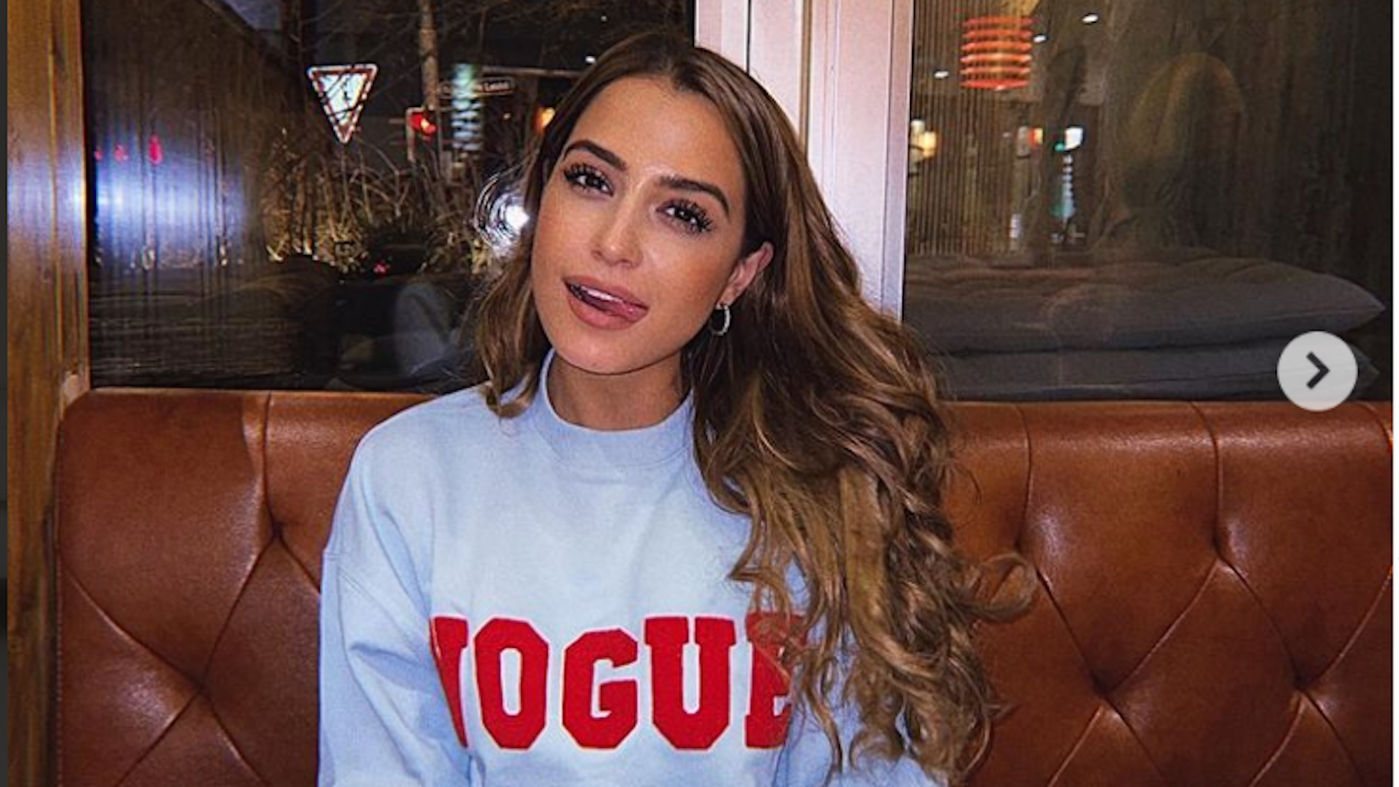 Das Bild zeigt RTL2-Star Jenefer Riili. Das Foto wurde am 9. Dezember 2021 aufgenommen.