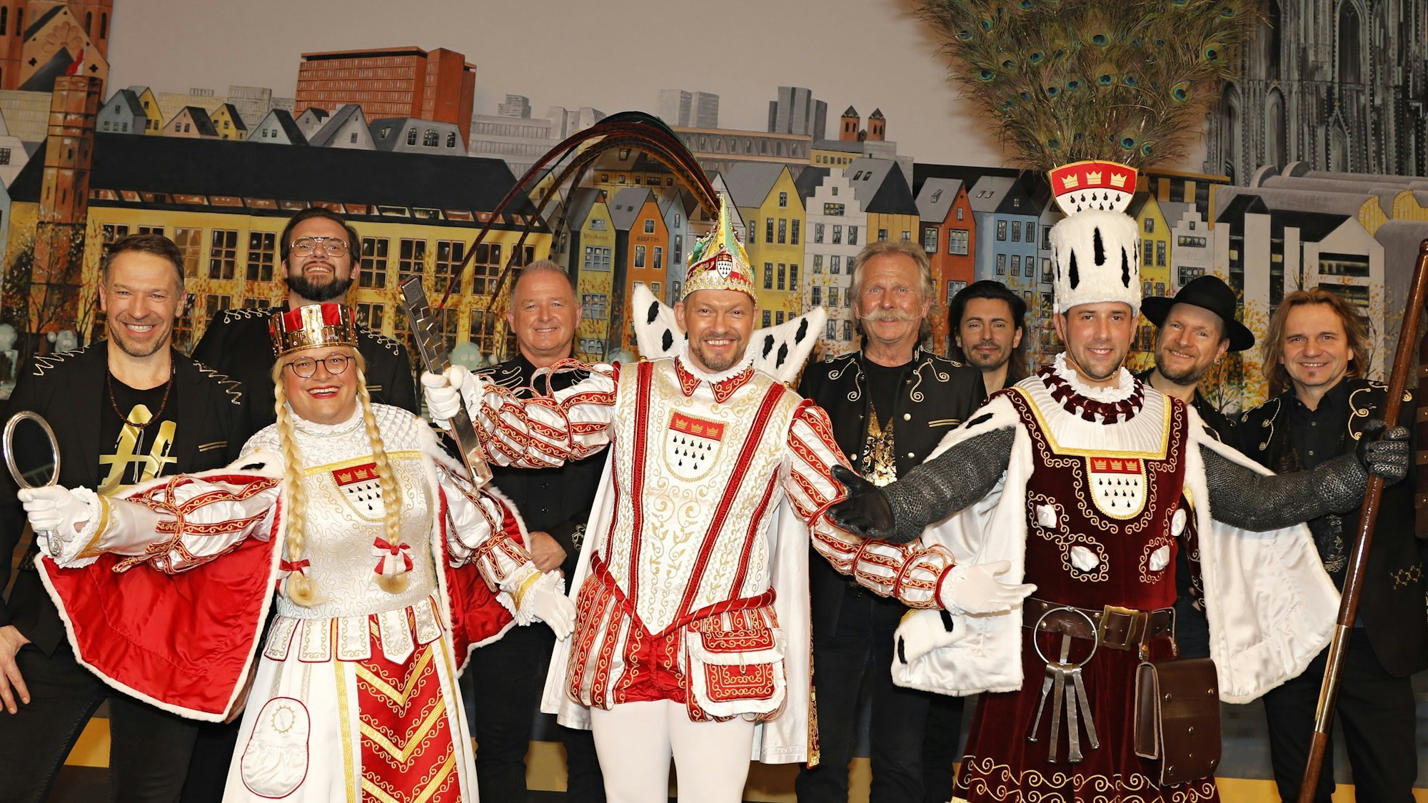 Höhner mit Dreigestirn