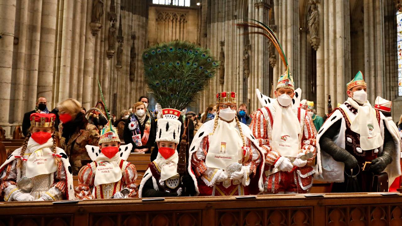 Großes und kleines Dreigestirn am Samstag (8. Januar) im Kölner Dom