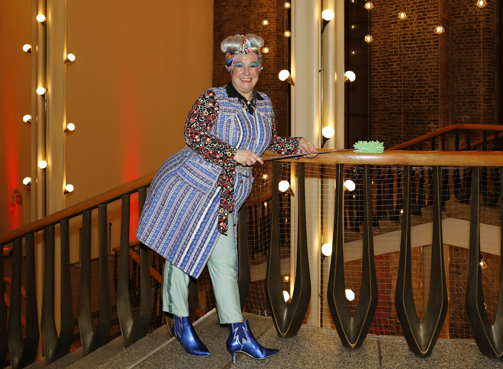 Annette Eßer alias Achnes kasulke im Kölner Gürzenich.