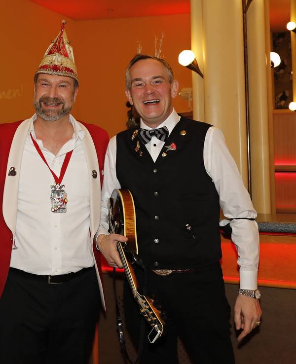Martin Schopp, Volker Weininger und JP Weber (v.l.) am 7. Januar 2021 im Kölner Gürzenich
