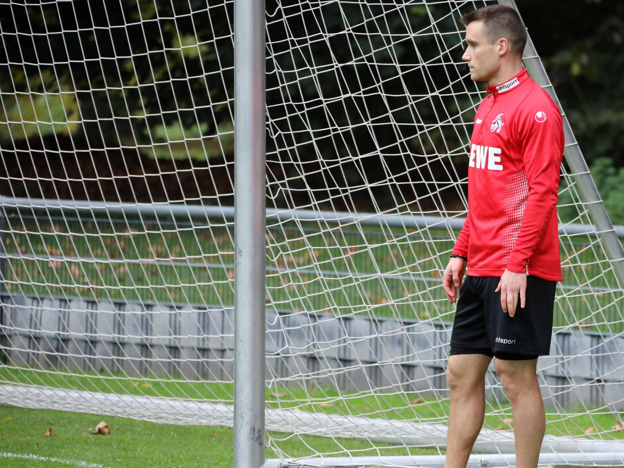 Christian Clemens im Training der U21 des 1. FC Köln