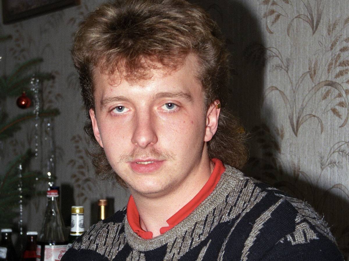 Ernst K. auf einem Foto von 1990