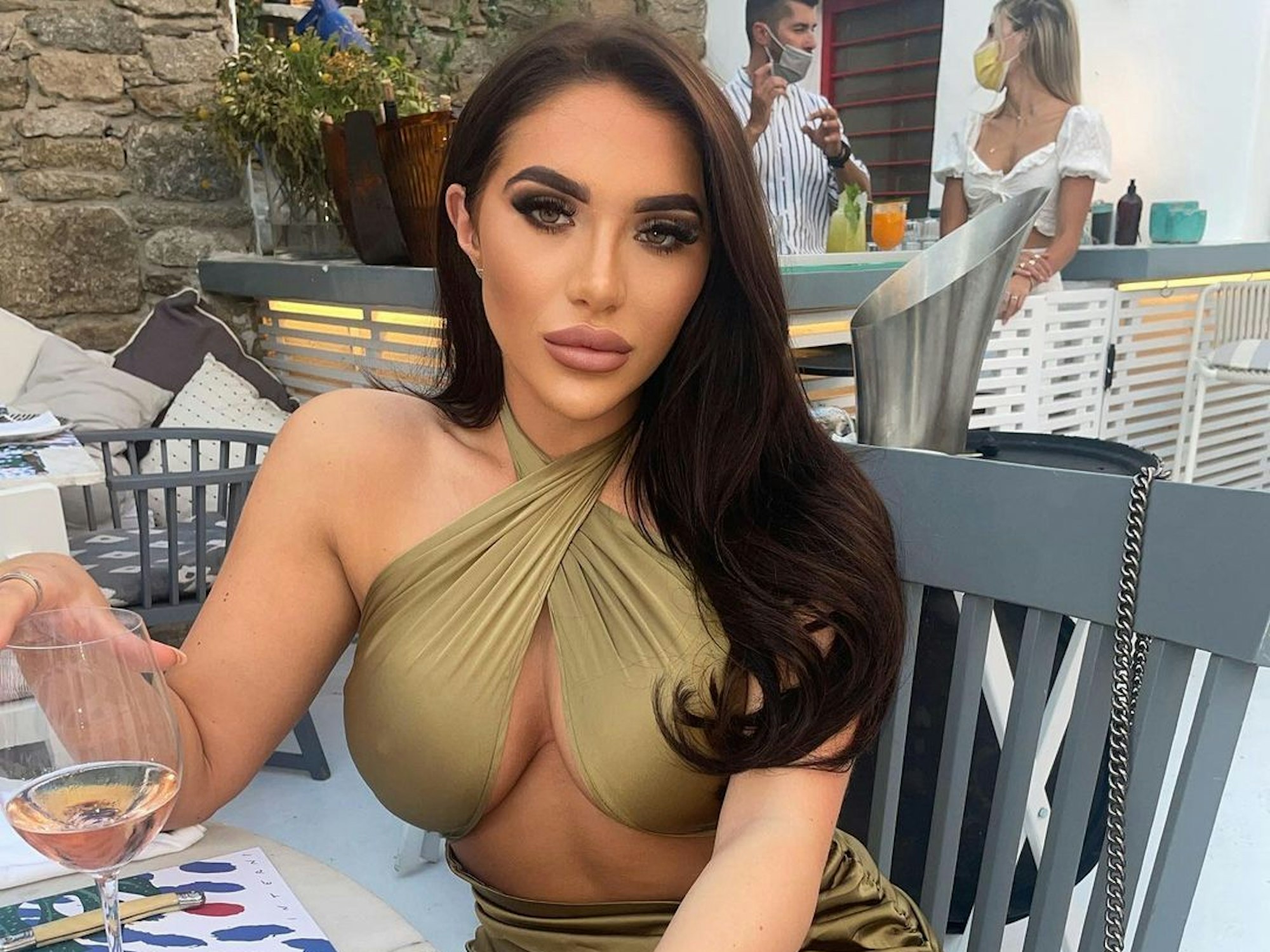 Das Foto stellte Chloe Brockett am 3. Januar 2022 auf ihren Instagram-Kanal.