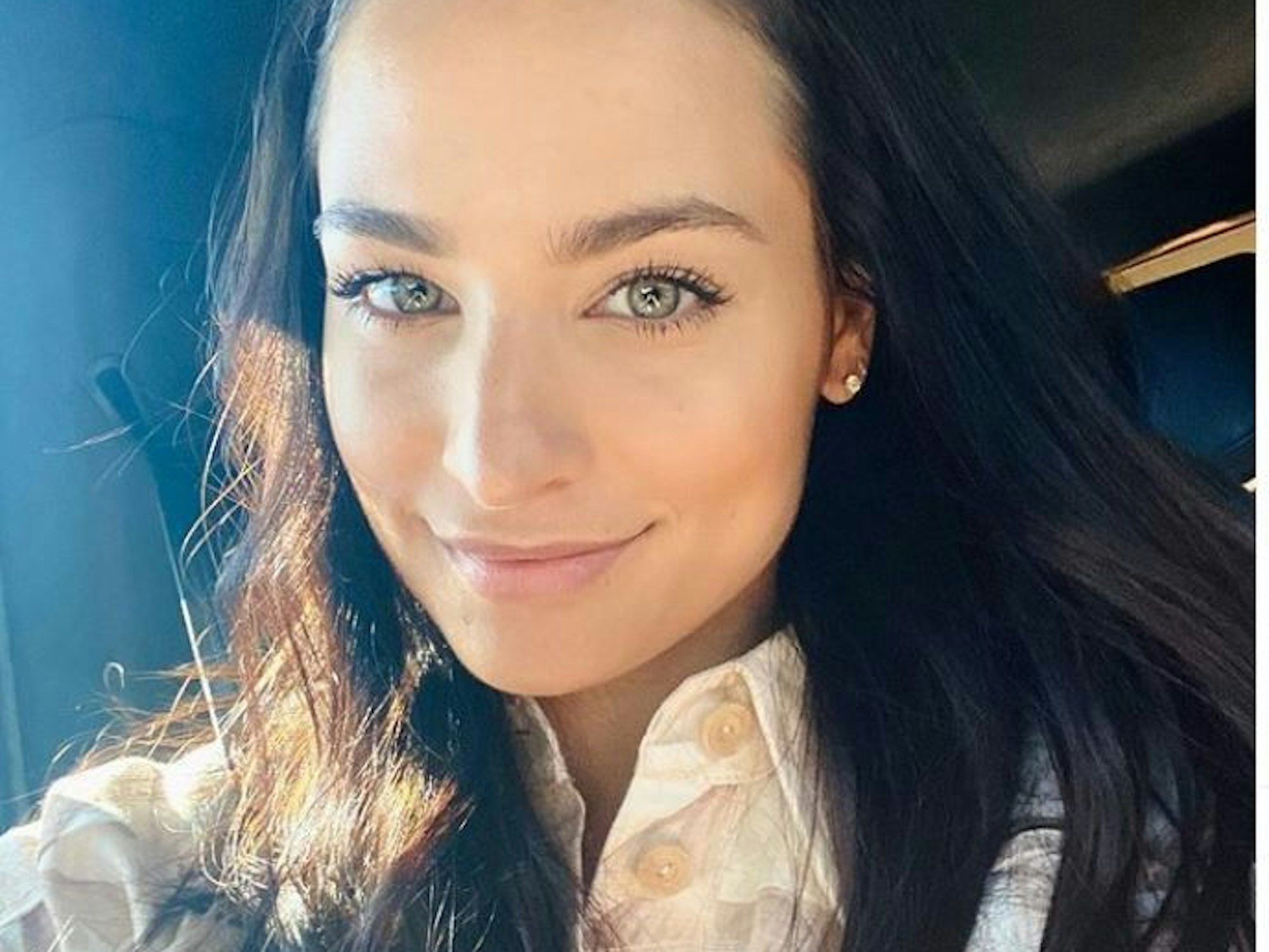 Amira Pocher ist bei Let's Dance 2022 dabei. Das Selfie hat sie im Juli 2020 auf ihrem Instagram-Account hochgeladen.