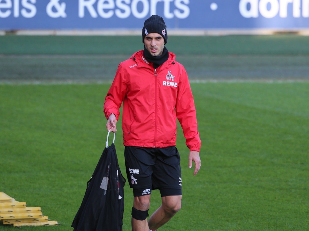 Ellyes Skhiri trainiert beim 1. FC Köln.