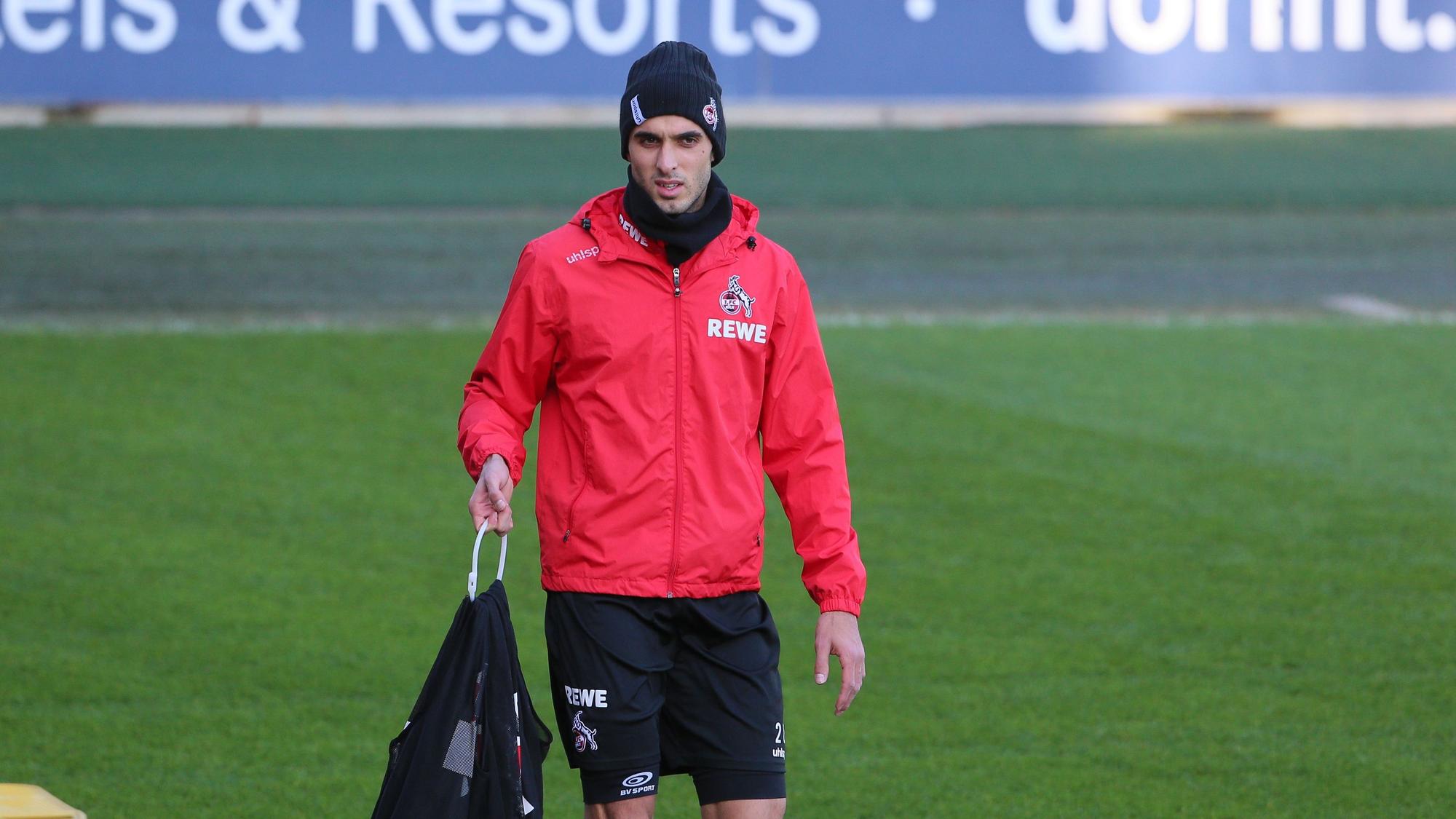 Ellyes Skhiri trainiert beim 1. FC Köln.