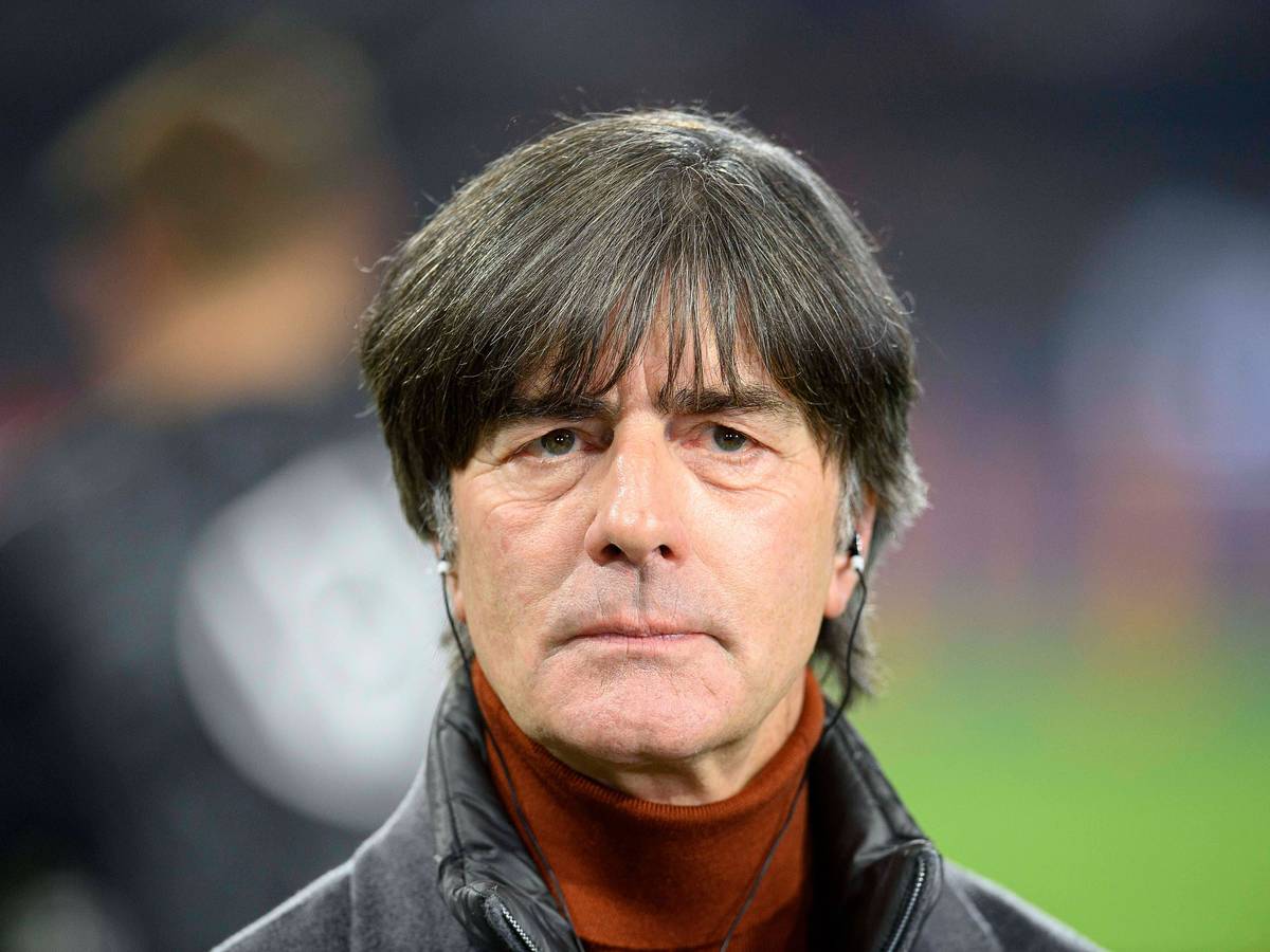 Ex-Bundestrainer Joachim Löw in einem TV-Interview beim Nationalmannschaftsspiel gegen Liechtenstein.