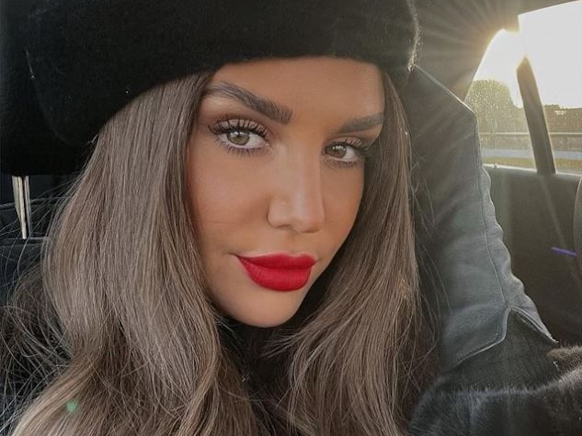 Influencerin Gerda Lewis auf einem Selfie, das sie am 9. Dezember 2021 auf Instagram hochgeladen hat.