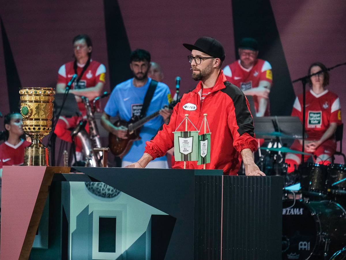 Der Sänger Mark Forster in seiner ProSieben-Show „Wer stiehlt Mark Forster die Show?“
