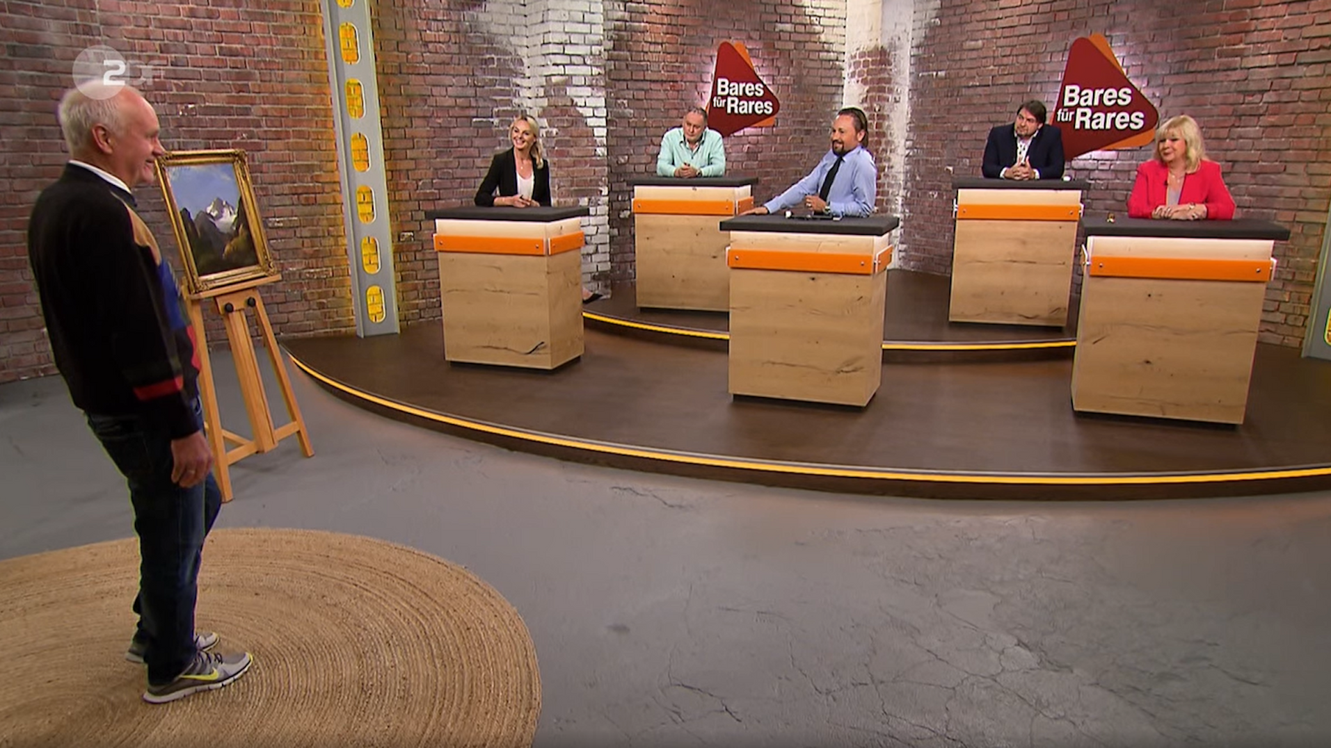 Der Screenshot stammt aus der „Bares für Rares“-Ausgabe vom 12. Januar 2022.