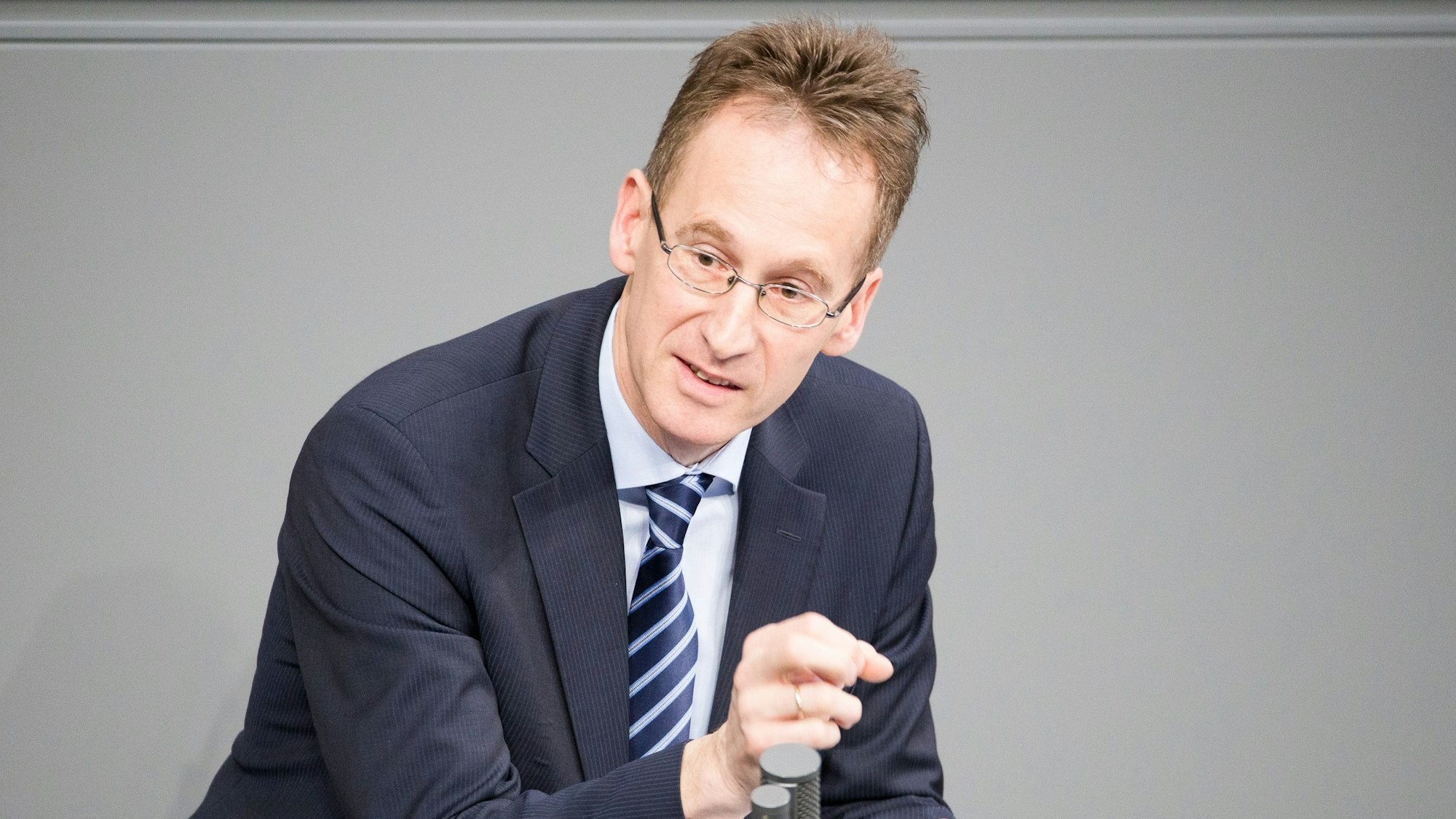 Detlef Seif (CDU) spricht am 17.01.2014 im Bundestag in Berlin.