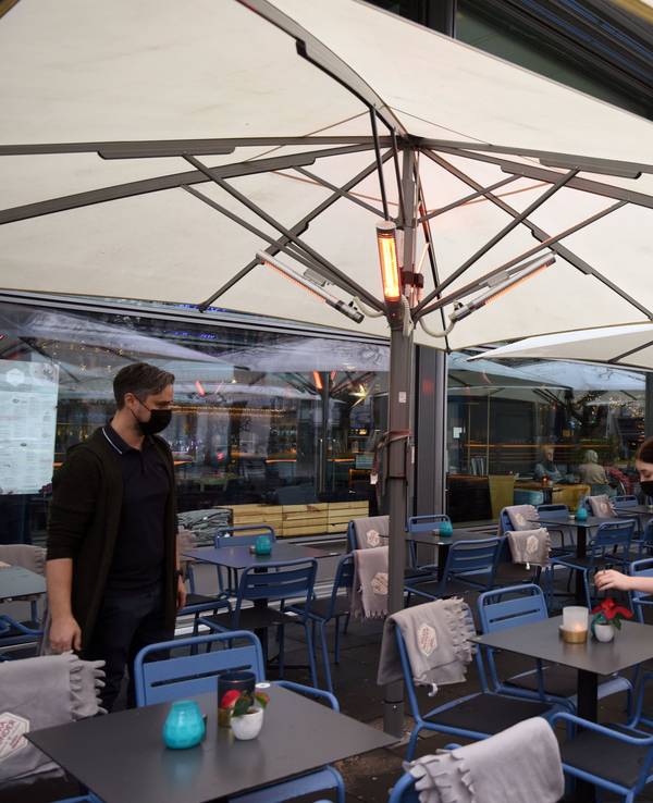 Köln: Bei Wilma Wunder in der Friesenstraße gibt es besonders viele Plätze draußen, auch in der kalten Jahreszeit.