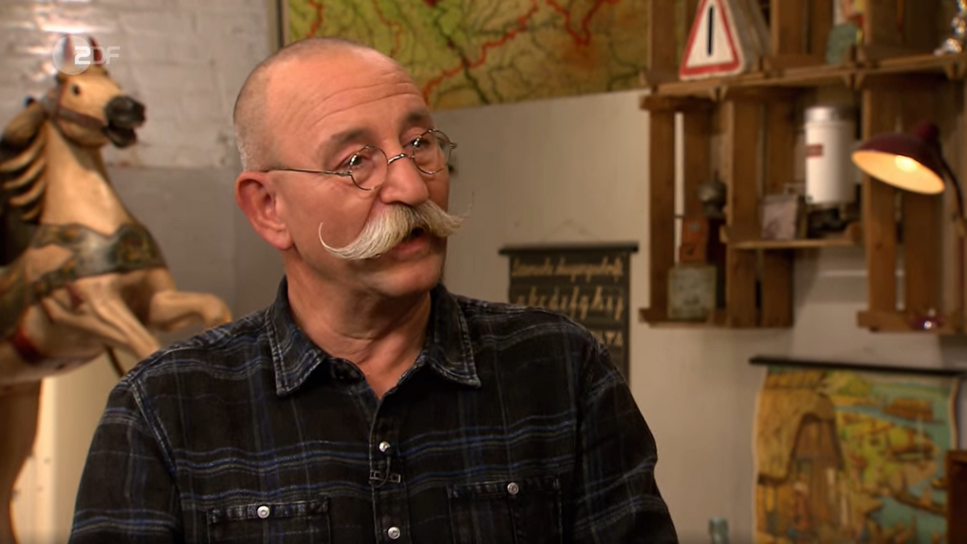 Horst Lichter, der Moderator von „Bares für Rares“ in der Sendung vom 11. Januar 2022.