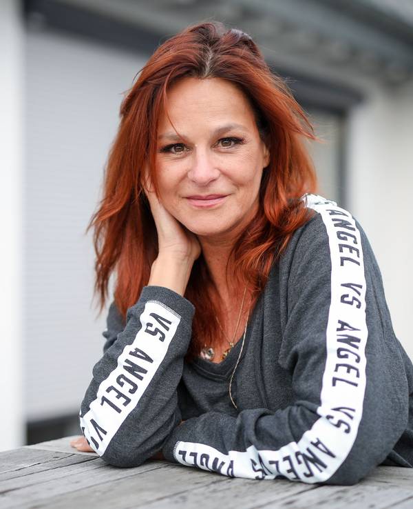 Die Sängerin Andrea Berg, aufgenommen bei einem dpa-Interview im Oktober 2019.