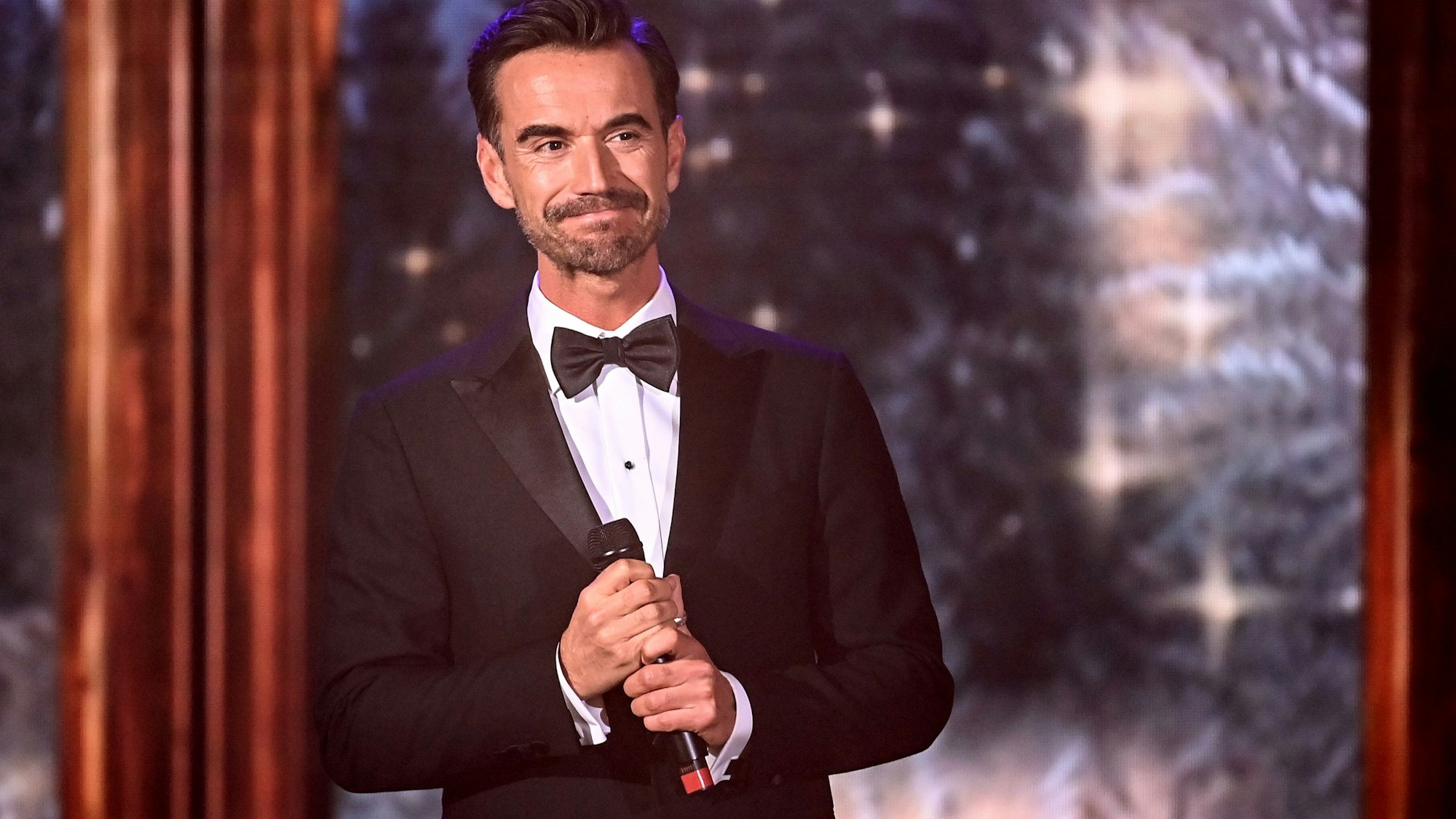 Florian Silbereisen steht bei der TV-Spendengala „Ein Herz für Kinder“ auf der Bühne. Das Bild wurde am 5. Dezember 2020 aufgenommen.