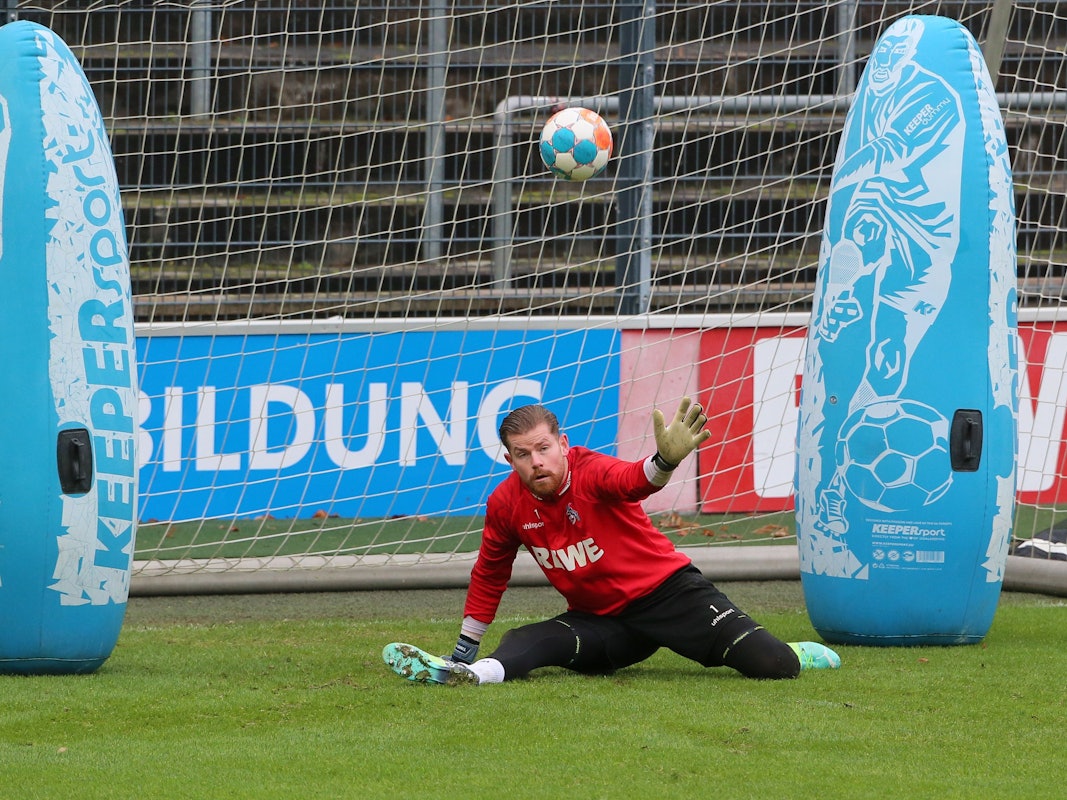 Timo Horn im Training des 1. FC Köln