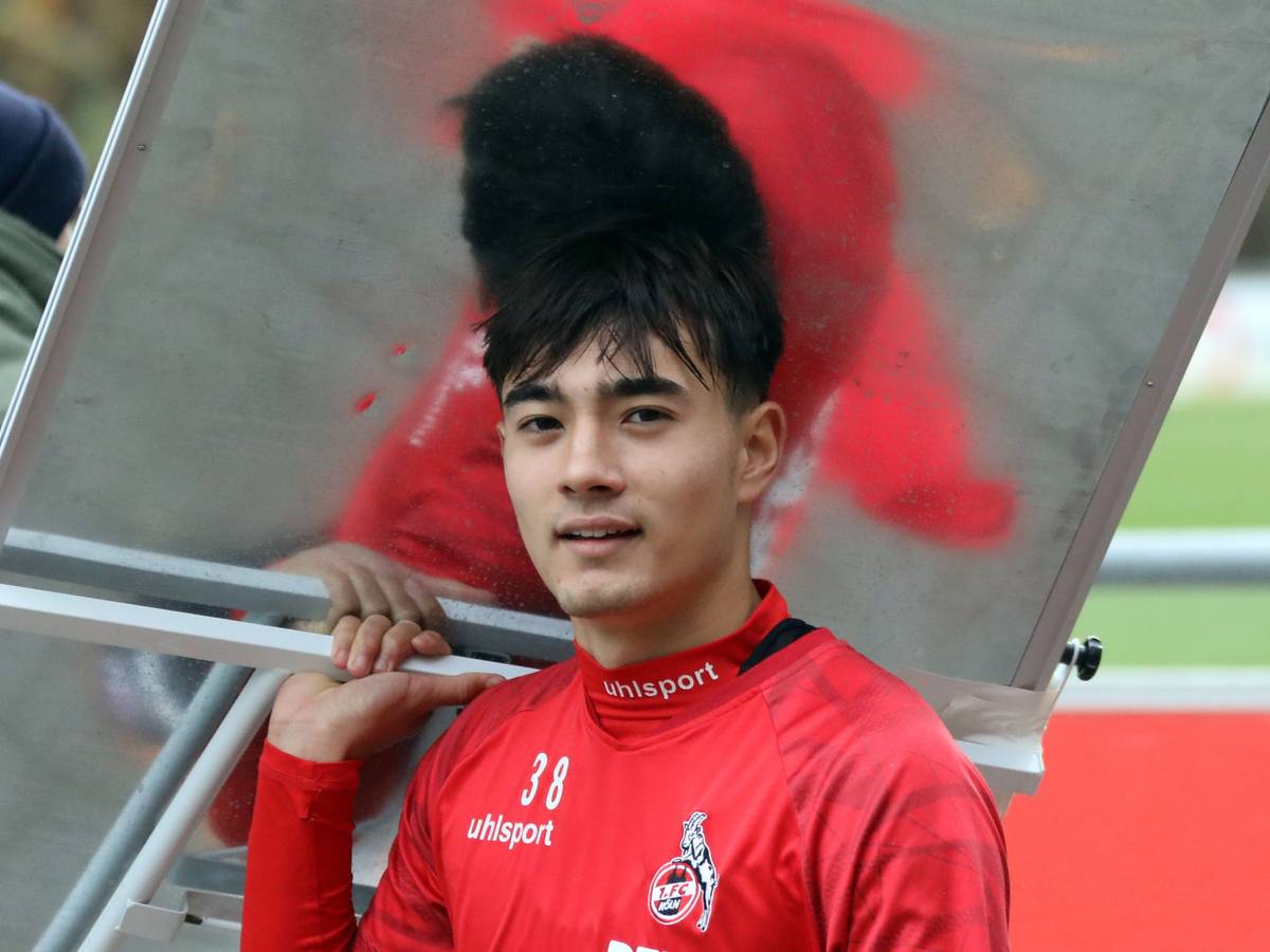 Jens Castrop im Training des 1. FC Köln