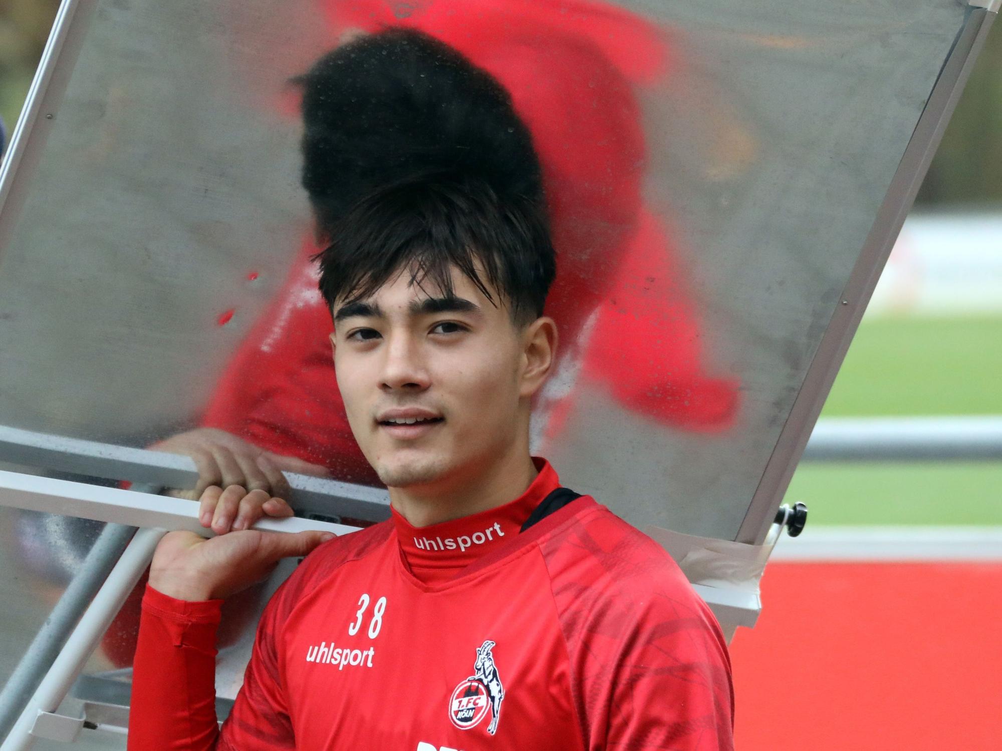 Jens Castrop im Training des 1. FC Köln