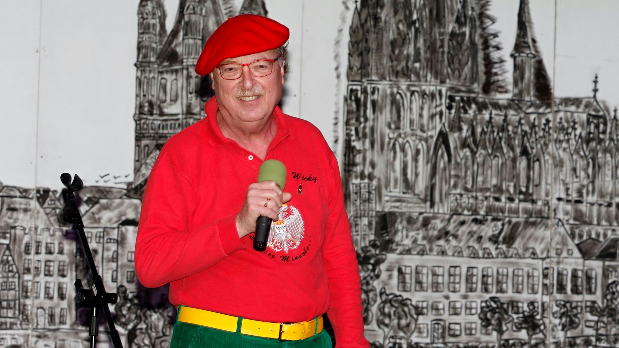 Wicky Junggeburth bei einem Auftritt 2019.