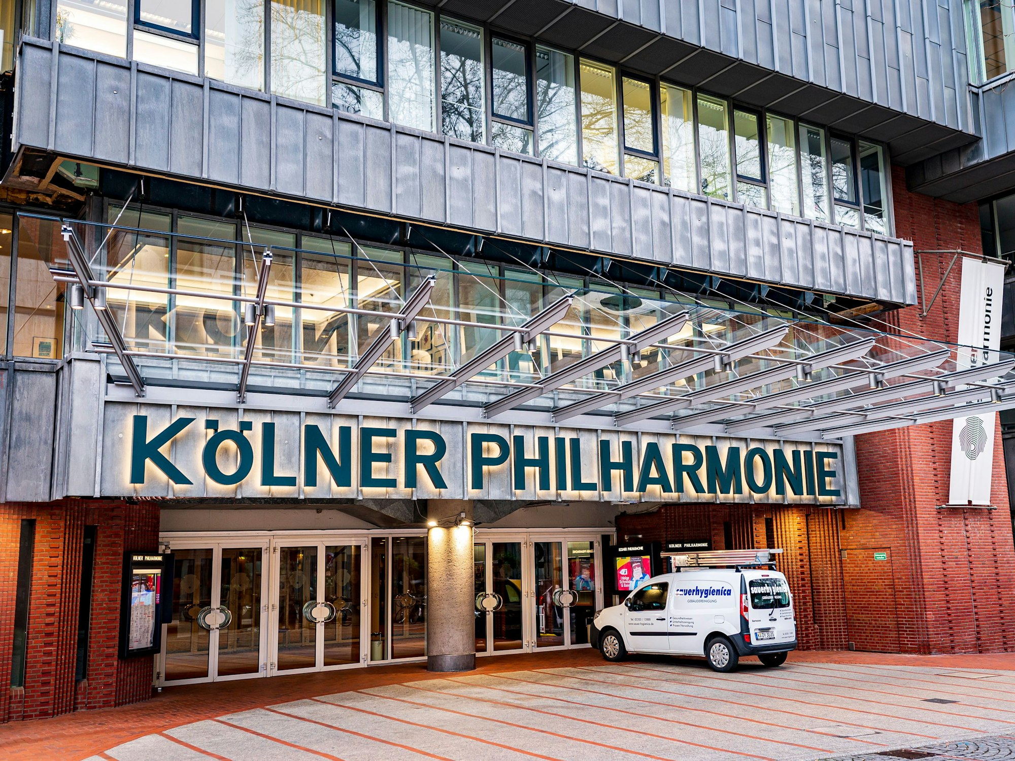 Die Kölner Philharmonie im Januar 2020