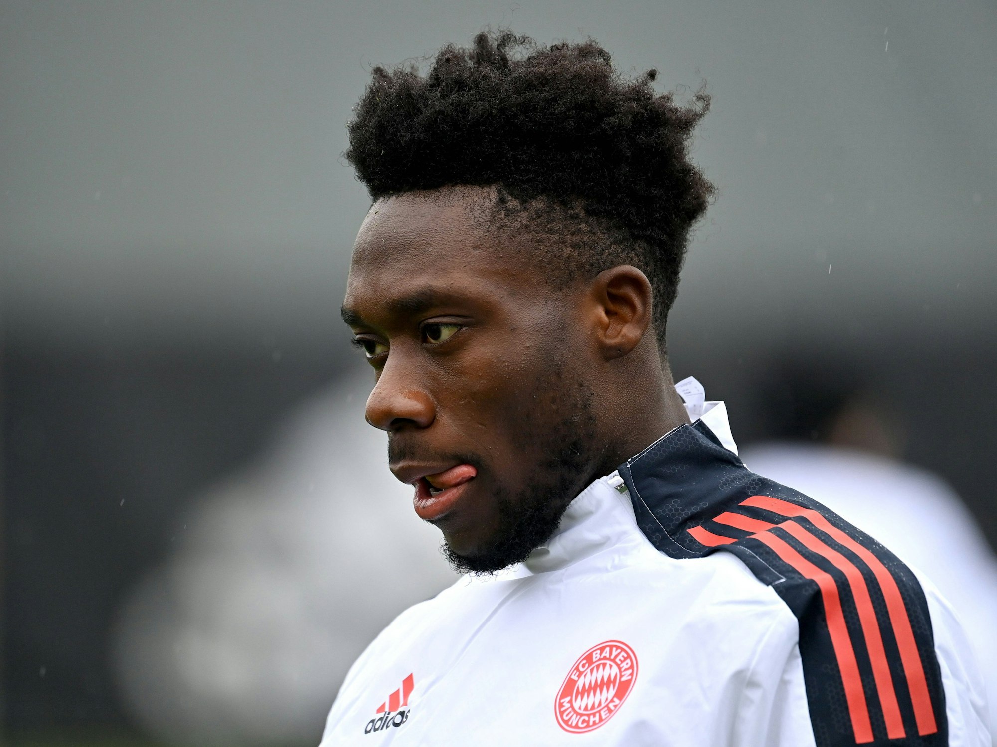 Alphonso Davies (Bayern München) war mit Corona infiziert.
