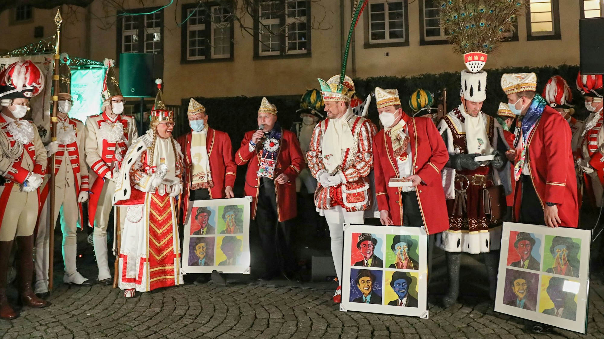 Dreigestirn bei Ostermännern am 15. Januar 2015.